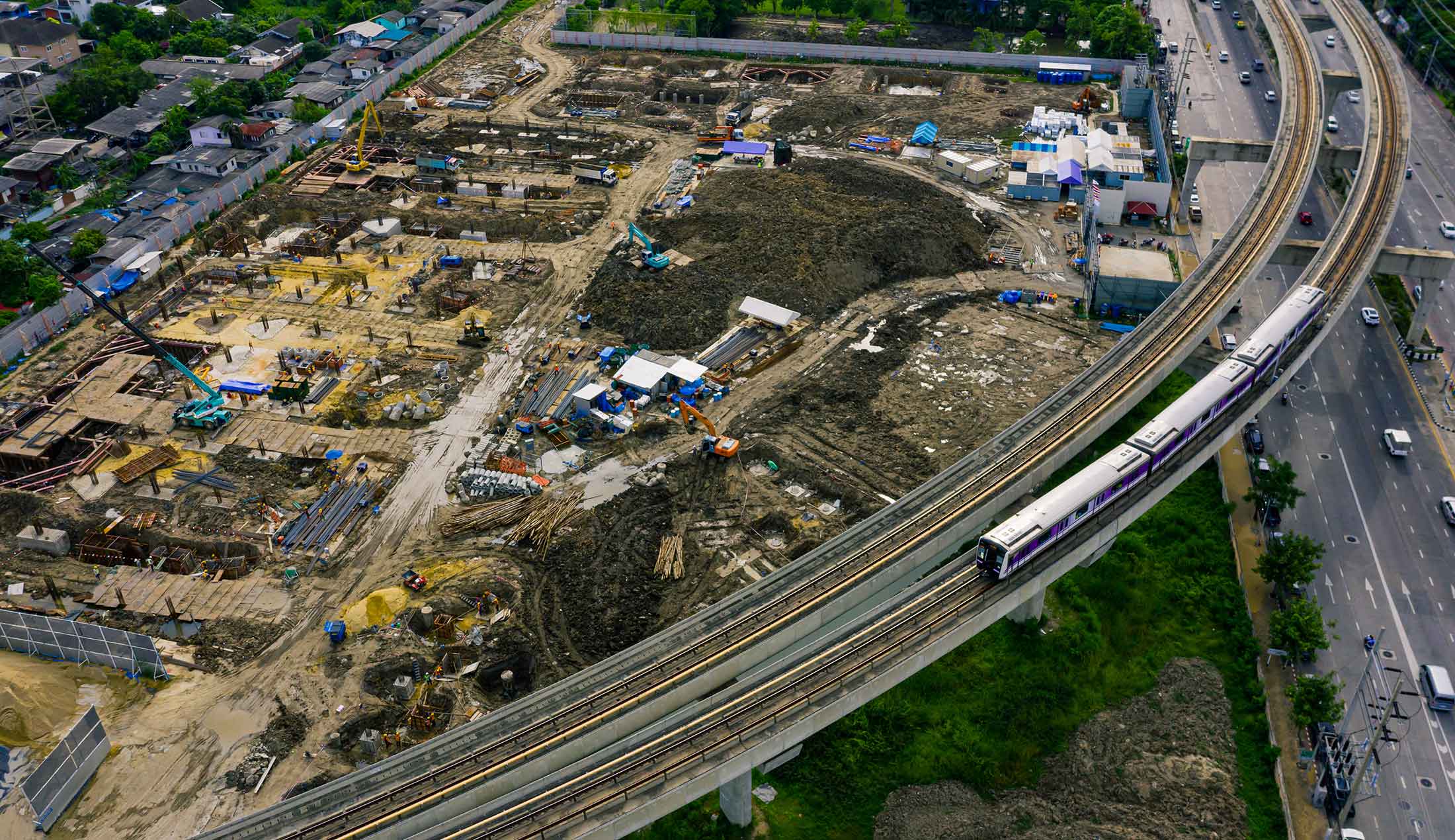 Bygge av infrastruktur